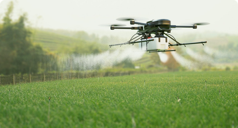 Spraying Drones